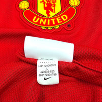 2011/12 Manchester United Home Football Shirt (L) Nike #10 Rooney - Football Finery - FF204330