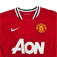 2011/12 Manchester United Home Football Shirt (L) Nike #10 Rooney - Football Finery - FF204330