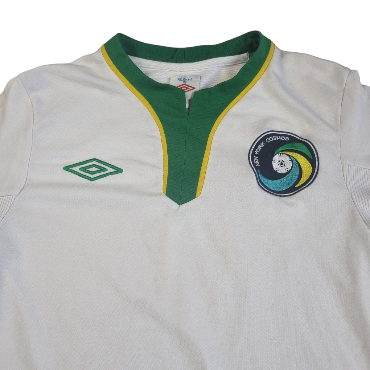 2011/12 New York Cosmos Home Football Shirt (M) Umbro - Football Finery - FF202866