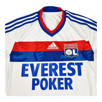 2011/12 Olympique Lyonnais Home Football Shirt (M) Adidas - Football Finery - FF202345