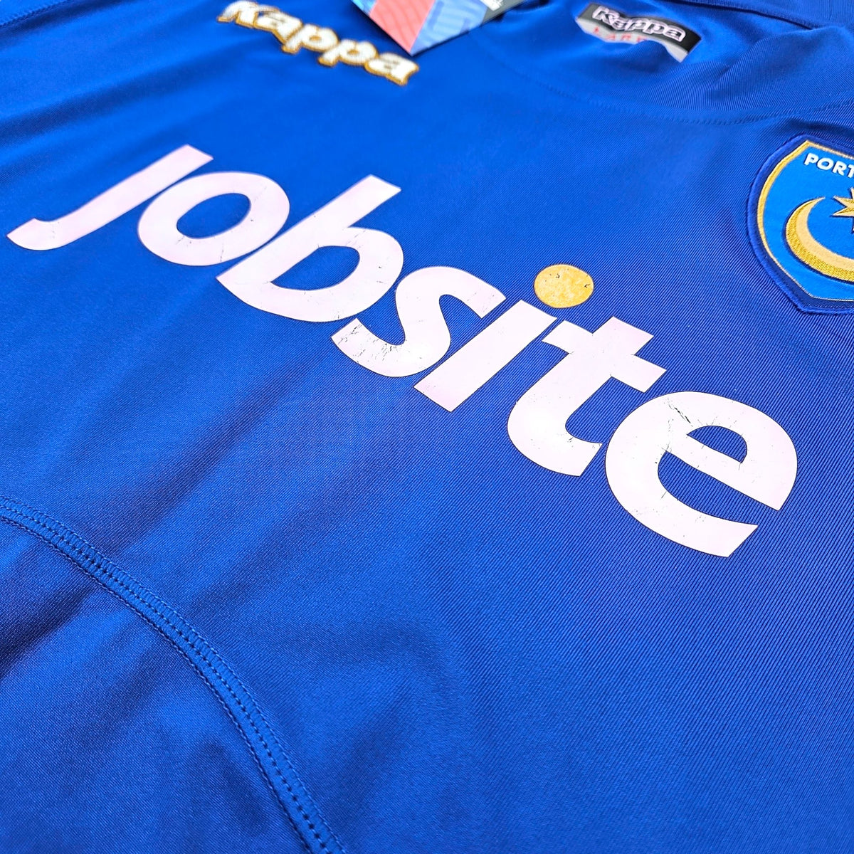 2011/12 Portsmouth Home Football Shirt (L) Kappa - Football Finery - FF203452