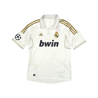 2011/12 Real Madrid Home Football Shirt (M) Adidas #7 Ronaldo (UCL) - Football Finery - FF203896