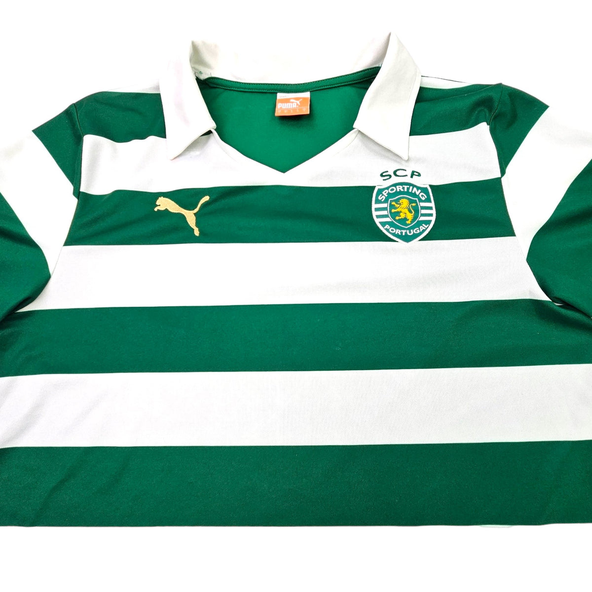 2011/12 Sporting Lisbon Home Football Shirt (L) Puma - Football Finery - FF203376