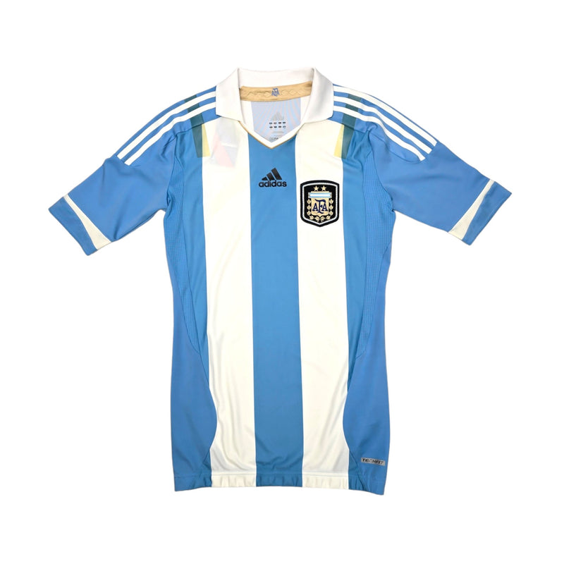 2011/13 Argentina Home Football Shirt (M) Adidas (Player Version/TechFit) - Football Finery - FF203797