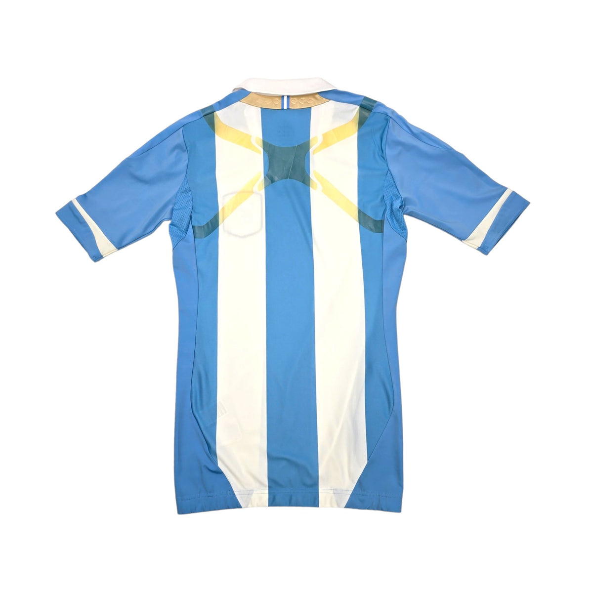 2011/13 Argentina Home Football Shirt (M) Adidas (Player Version/TechFit) - Football Finery - FF203797