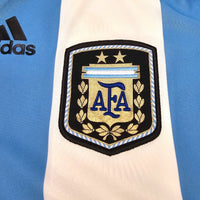 2011/13 Argentina Home Football Shirt (M) Adidas (Player Version/TechFit) - Football Finery - FF203797