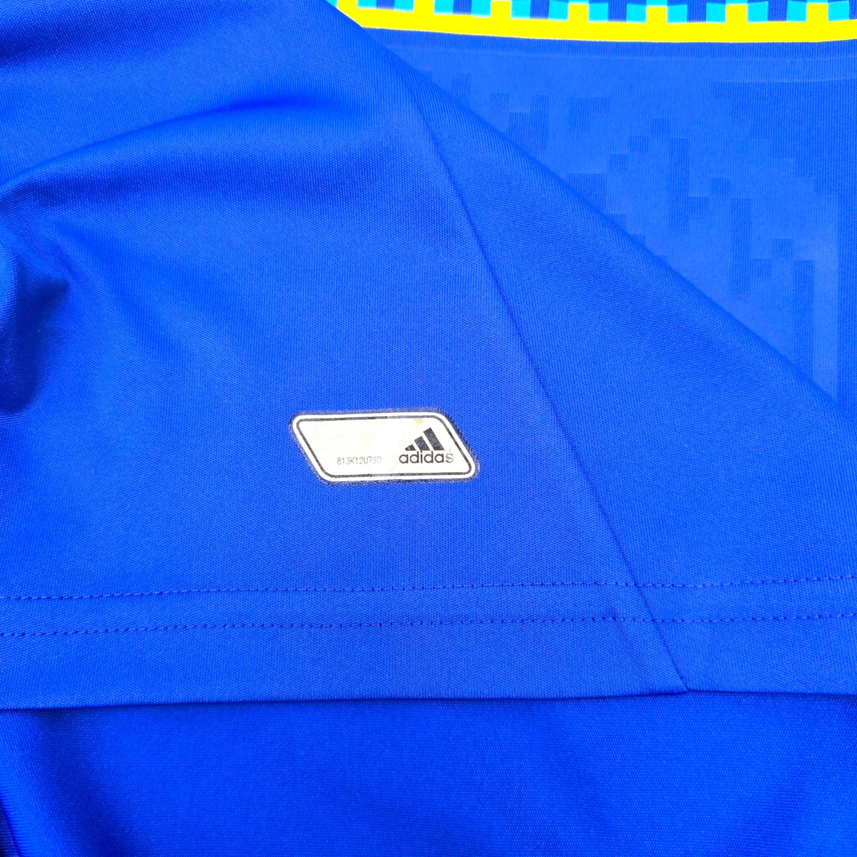 2011/13 Ukraine Away Football Shirt (S) Adidas #7 Shevchenko - Football Finery - FF203881