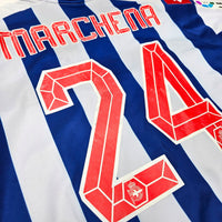 2012/13 Deportivo La Coruna Home Football Shirt (M) Lotto # 24 Marchena - Football Finery - FF202677