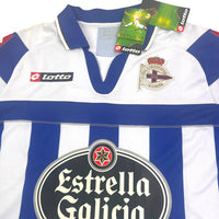 2012/13 Deportivo La Coruna Home Football Shirt (M) Lotto # 24 Marchena - Football Finery - FF202677