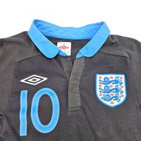 2012/13 England Away Football Shirt (S) Umbro #10 Rooney (Player Version) - Football Finery - FF203823