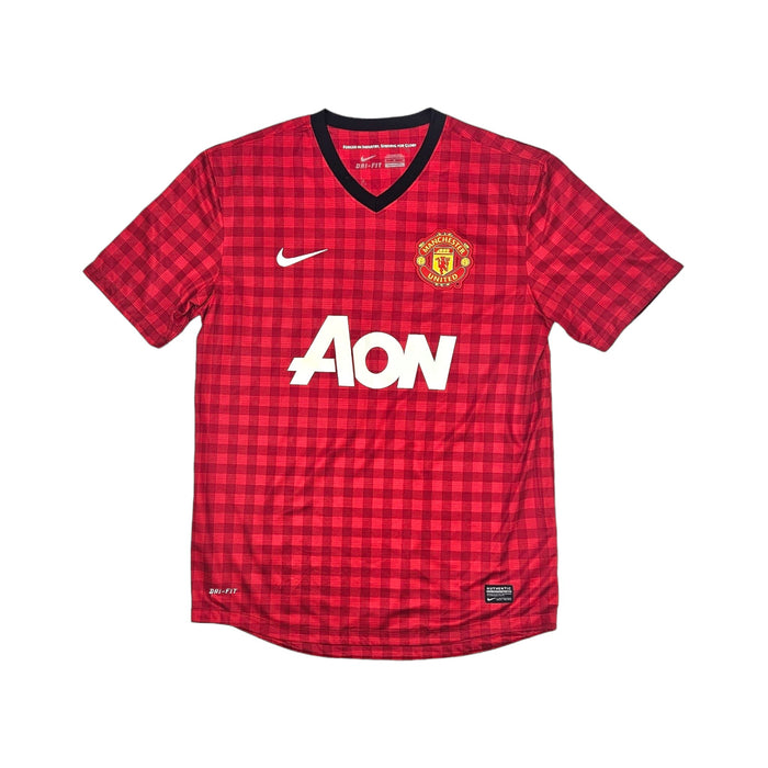 2012/13 Manchester United Home Football Shirt (M) Nike # 26 Kagawa - Football Finery - FF202923