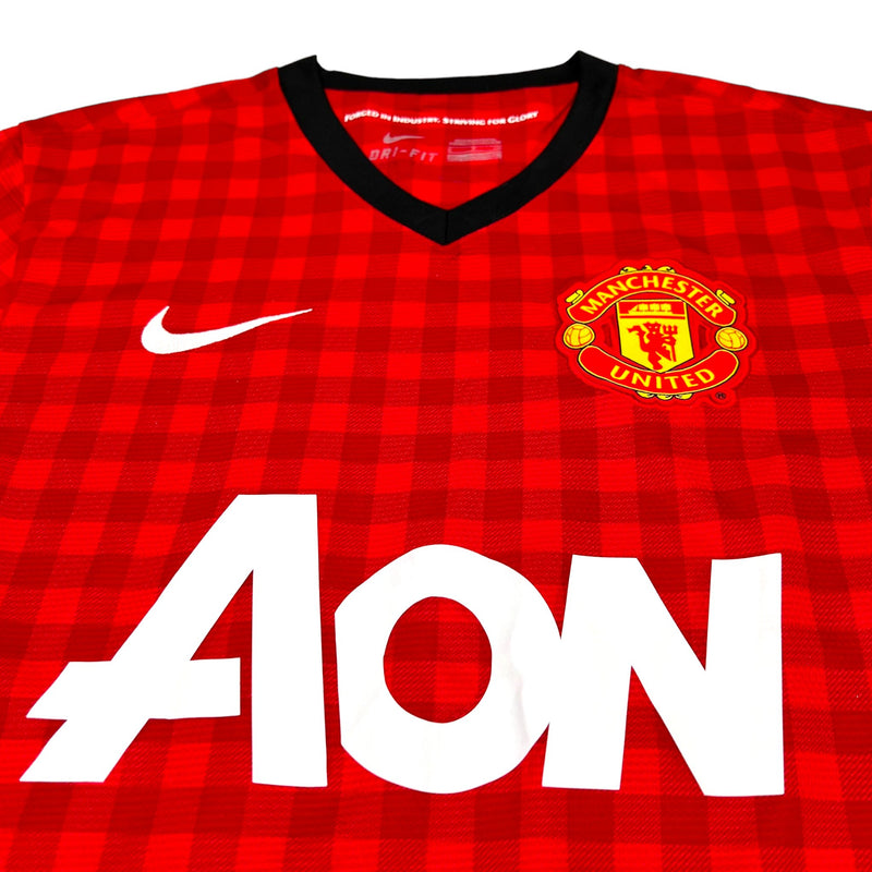 2012/13 Manchester United Home Football Shirt (S) Nike #20 van Persie - Football Finery - FF203538