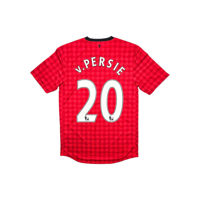 2012/13 Manchester United Home Football Shirt (S) Nike #20 van Persie - Football Finery - FF203538