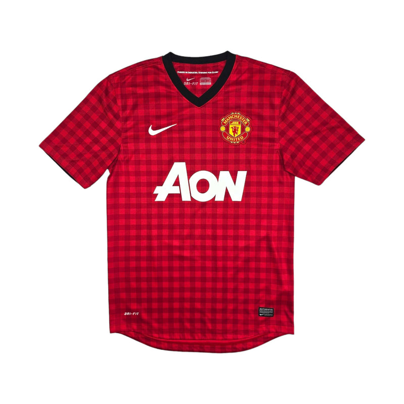 2012/13 Manchester United Home Football Shirt (S) Nike #20 v.Persie - Football Finery - FF204016