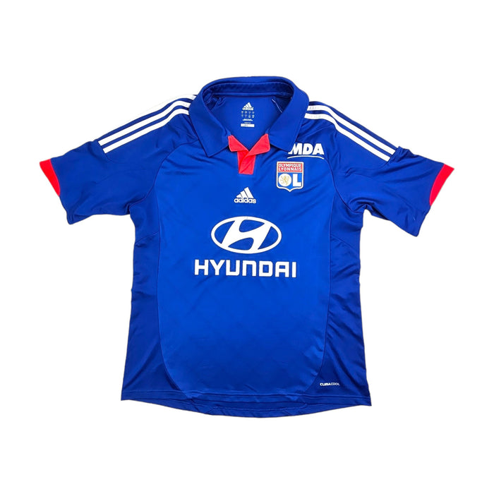 2012/13 Olympique Lyonnais Away Football Shirt (L) Adidas #5 Lovren - Football Finery - FF203590