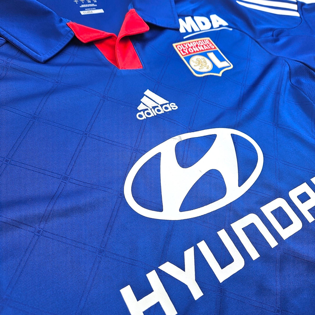 2012/13 Olympique Lyonnais Away Football Shirt (L) Adidas #5 Lovren - Football Finery - FF203590