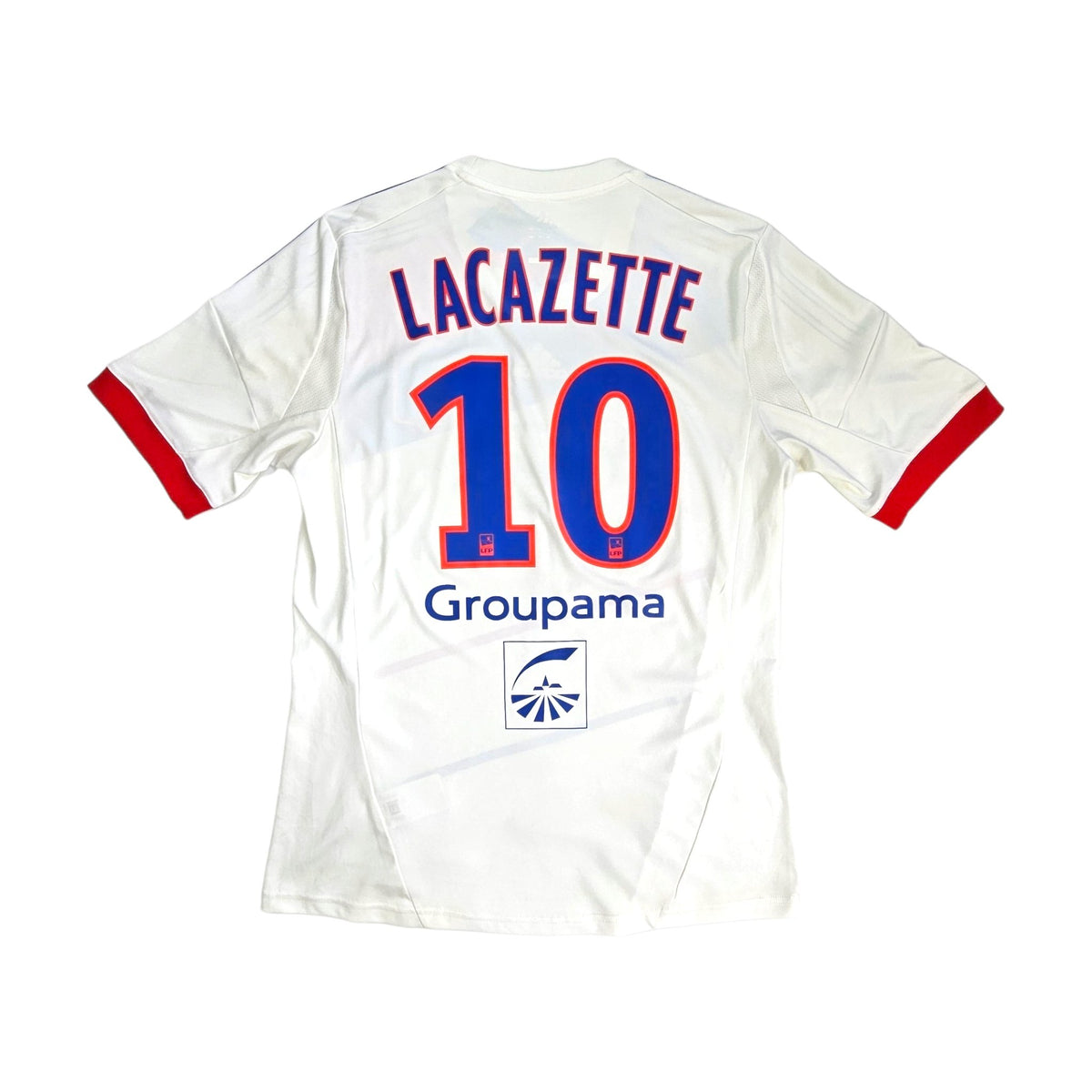 2012/13 Olympique Lyonnais Home Football Shirt (M) Adidas #10 Lacazette - Football Finery - FF203065