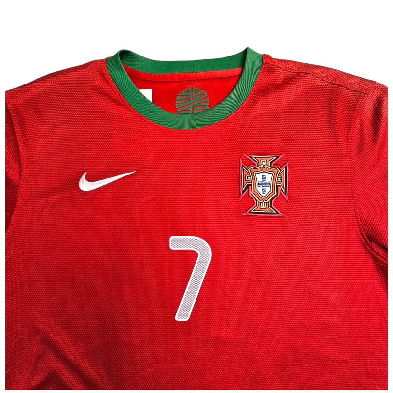 2012/13 Portugal Home Football Shirt (L) Nike #7 Ronaldo - Football Finery - FF203285