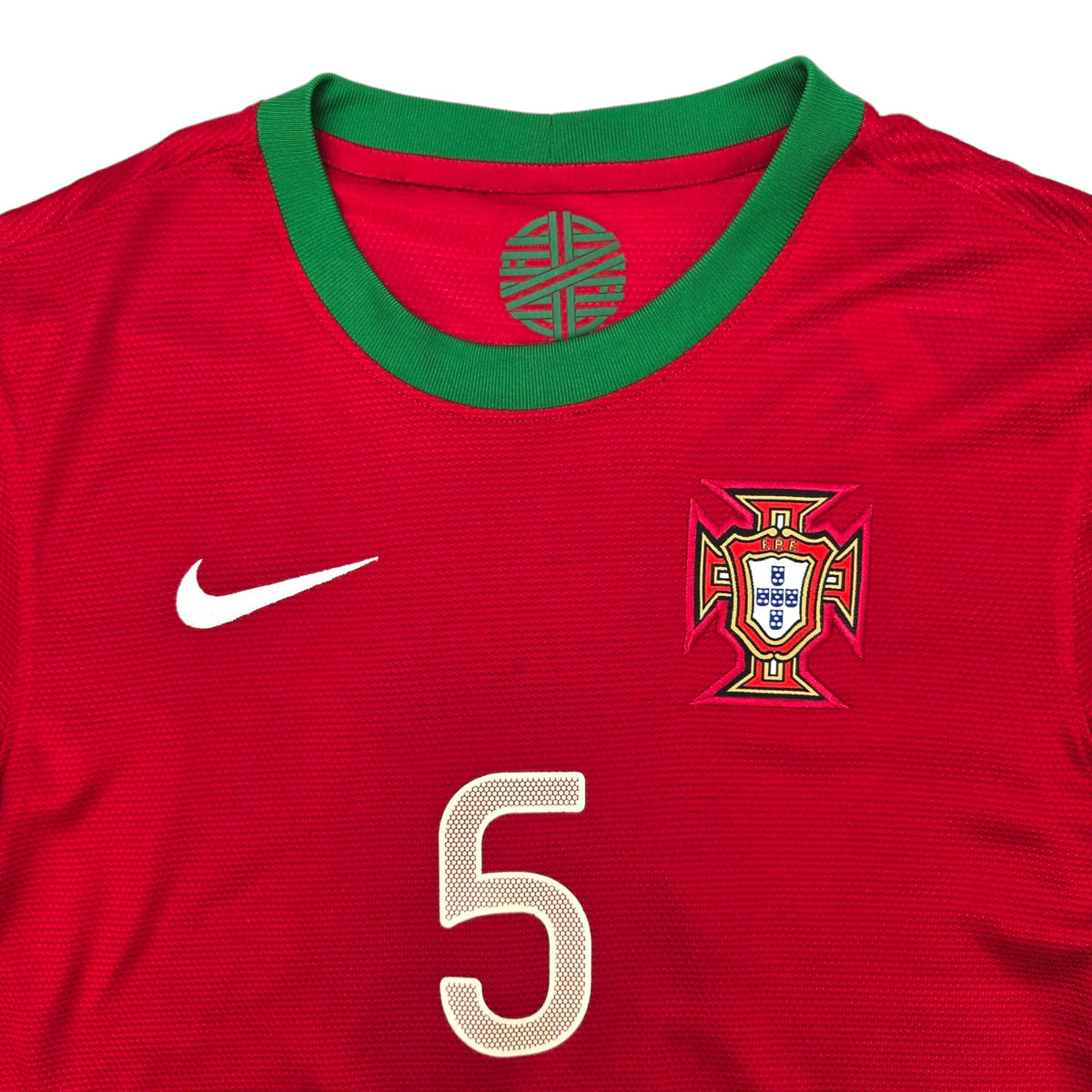 2012/13 Portugal Home Football Shirt (S) Nike #5 F.Coentrao - Football Finery - FF203828