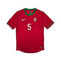 2012/13 Portugal Home Football Shirt (S) Nike #5 F.Coentrao - Football Finery - FF203828