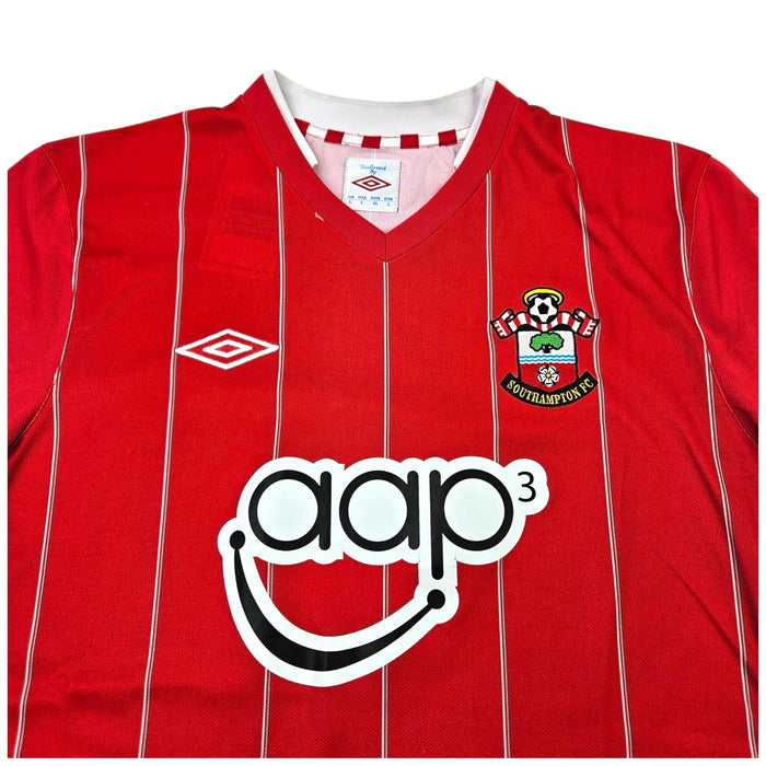 2012/13 Southampton Home Football Shirt (L) Umbro - Football Finery - FF203310