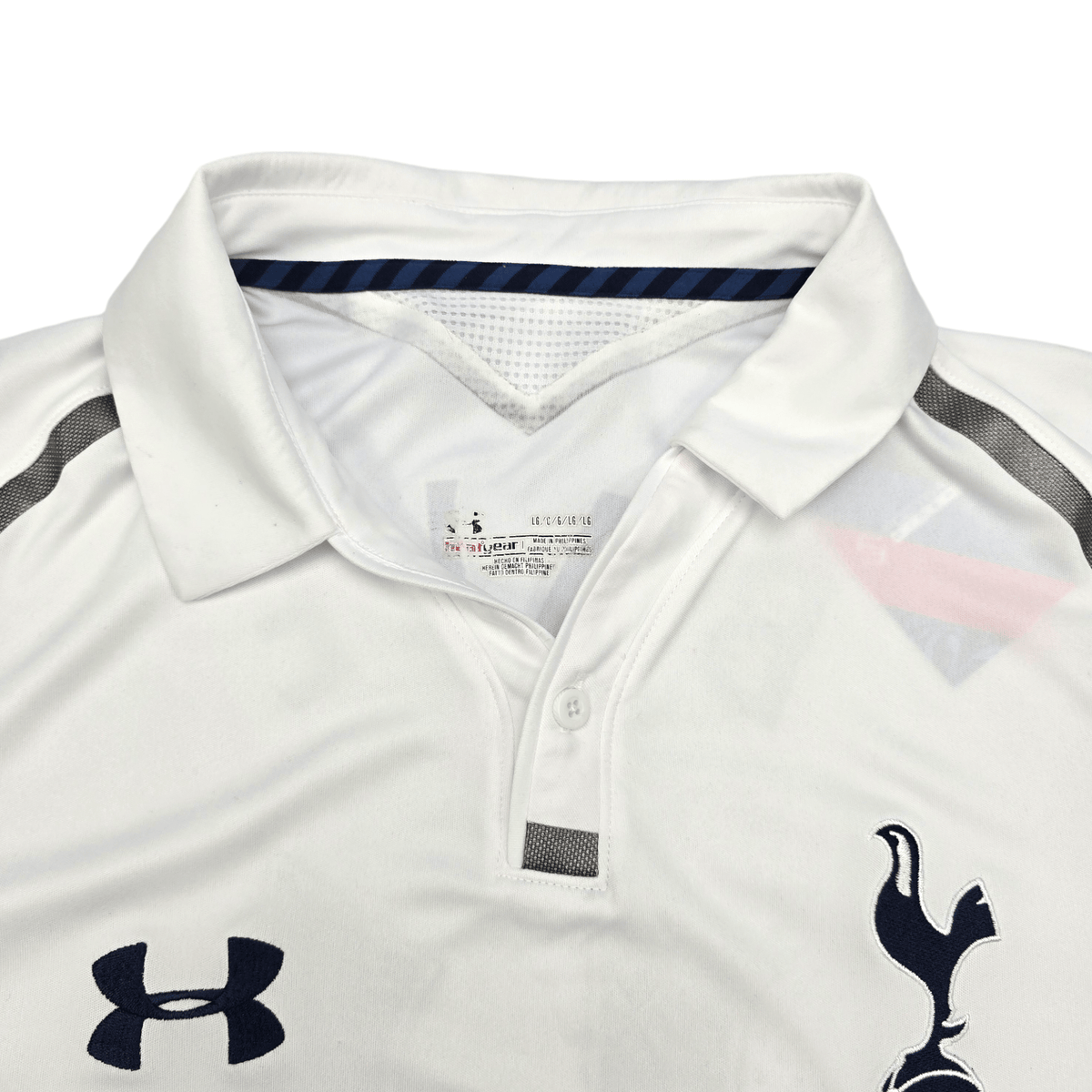 2012/13 Tottenham Hotspur Home Football Shirt (L) Under Armour #11 Bale - Football Finery - FF204407