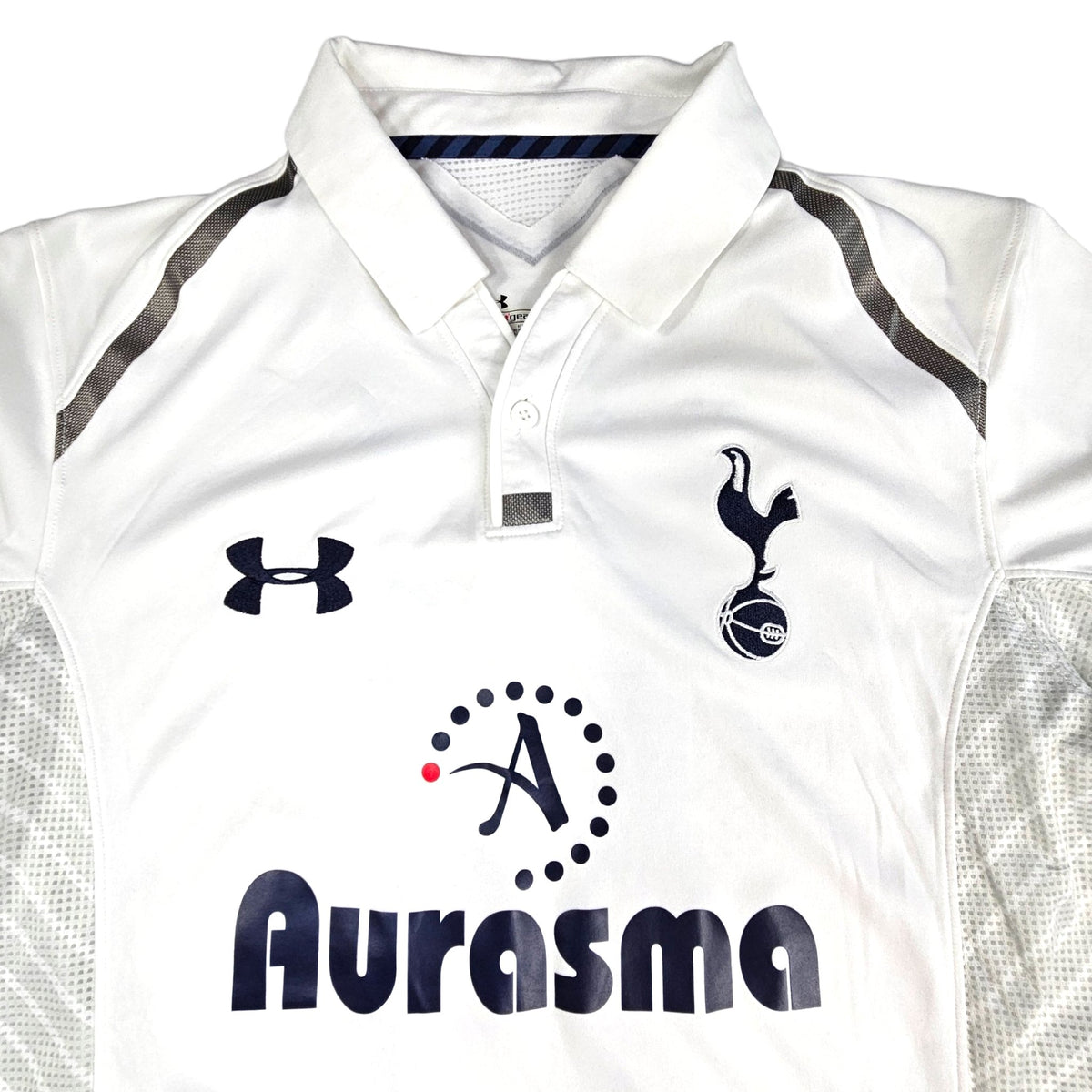 2012/13 Tottenham Hotspur Home Football Shirt (M) Under Armour #11 Bale - Football Finery - FF202472