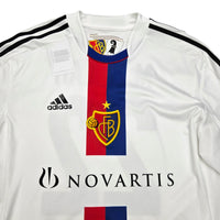 2012/14 FC Basel Away Football Shirt (XL) Adidas #22 Salah (Player Version) - Football Finery - FF203783