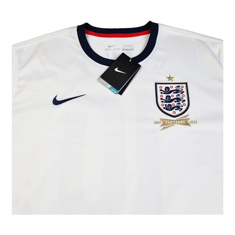 2013 England 150 yr Anniversary Home Football Shirt (XL) Nike #10 Rooney - Football Finery - FF202371