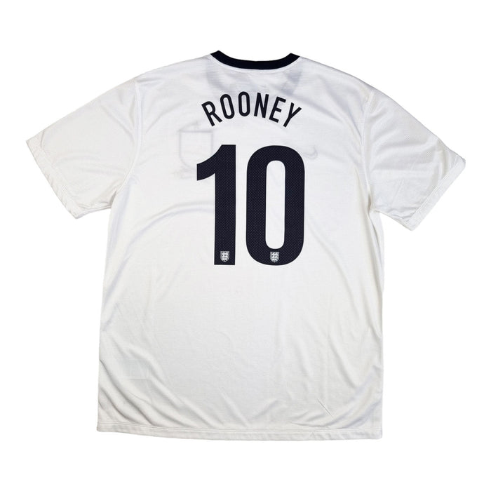 2013 England 150 yr Anniversary Home Football Shirt (XL) Nike #10 Rooney - Football Finery - FF202371