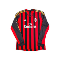 2013/14 AC Milan Home Football Shirt (M) Adidas - Football Finery - FF203605