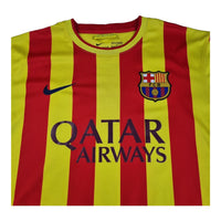 2013/14 Barcelona Away Football Shirt (M) Nike#10 Messi - Football Finery - FF202361