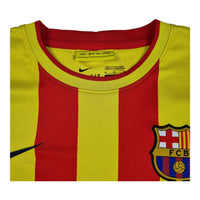 2013/14 Barcelona Away Football Shirt (M) Nike#10 Messi - Football Finery - FF202361