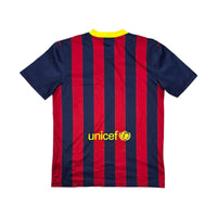 2013/14 Barcelona Home Football Shirt (M) Nike - Football Finery - FF203453