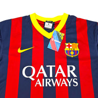 2013/14 Barcelona Home Football Shirt (M) Nike - Football Finery - FF203453
