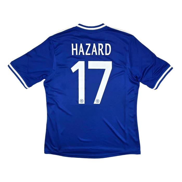 2013/14 Chelsea Home Football Shirt (L) Adidas #10 Hazard - Football Finery - FF204005