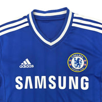 2013/14 Chelsea Home Football Shirt (S) Adidas #9 Torres - Football Finery - FF203904