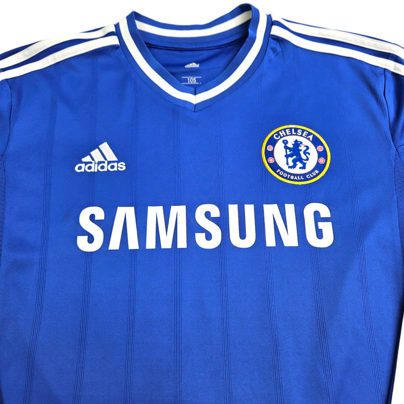 2013/14 Chelsea Home Football Shirt (XL) Adidas #9 Torres - Football Finery - FF203694