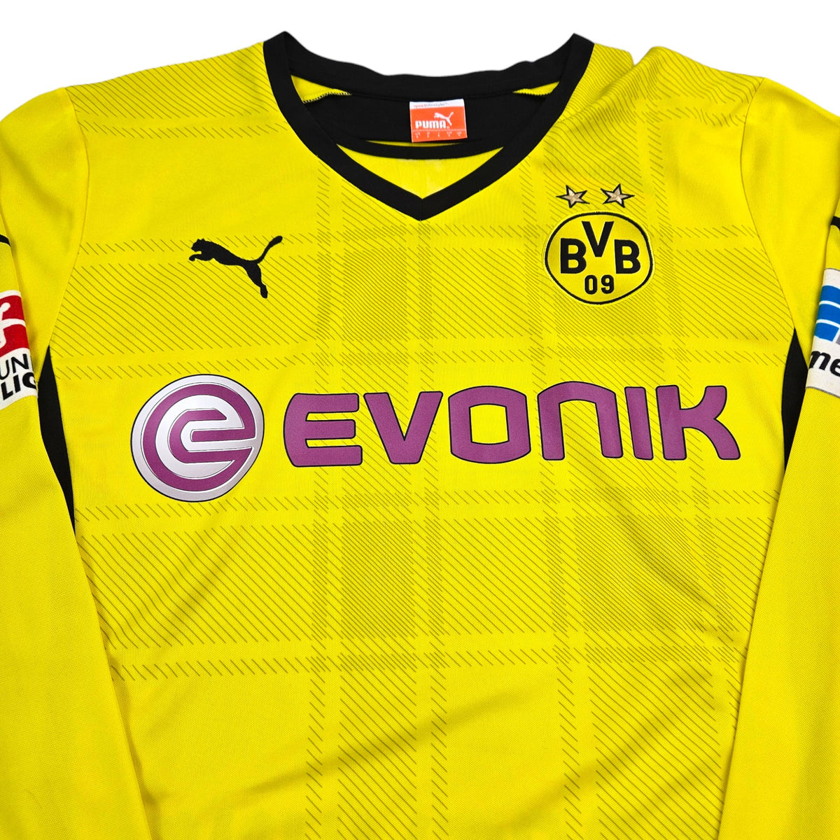 2013/14 Dortmund Home Football Shirt (L) Puma #9 Lewandowski - Football Finery - FF203683