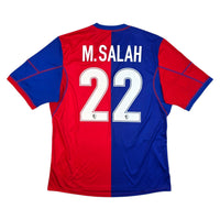 2013/14 FC Basel Home Football Shirt (XL) Adidas #22 Salah - Football Finery - FF204354