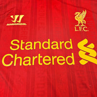 2013/14 Liverpool Home Football Shirt (L) Warrior #7 Suarez - Football Finery - FF203534