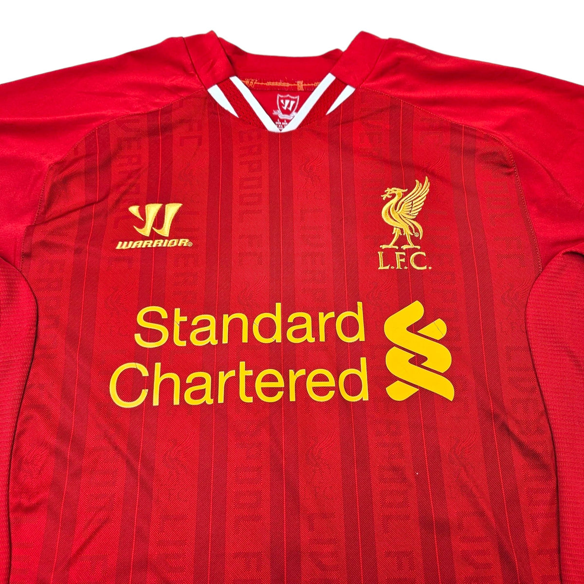 2013/14 Liverpool Home Football Shirt (L) Warrior #7 Suarez - Football Finery - FF203534