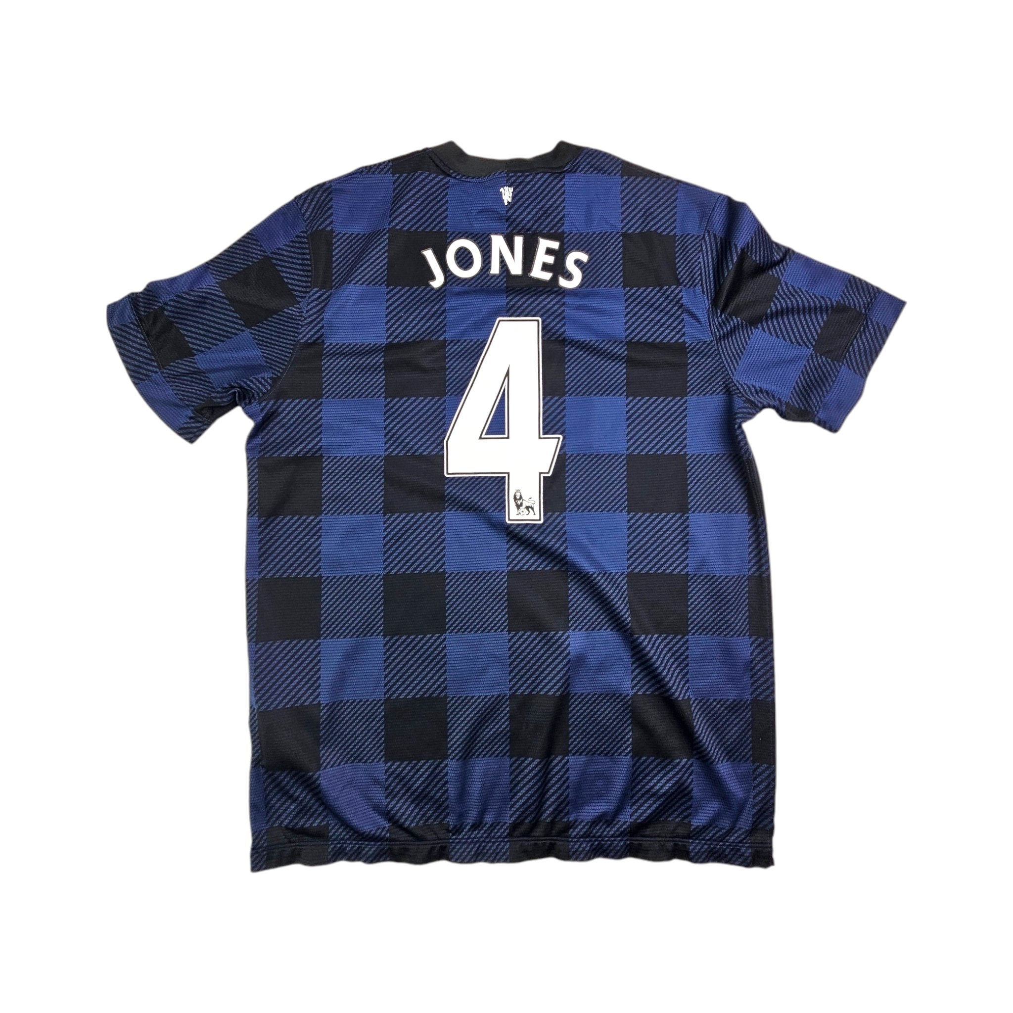 Manchester United No4 Jones Away Long Sleeves Soccer Club Jersey
