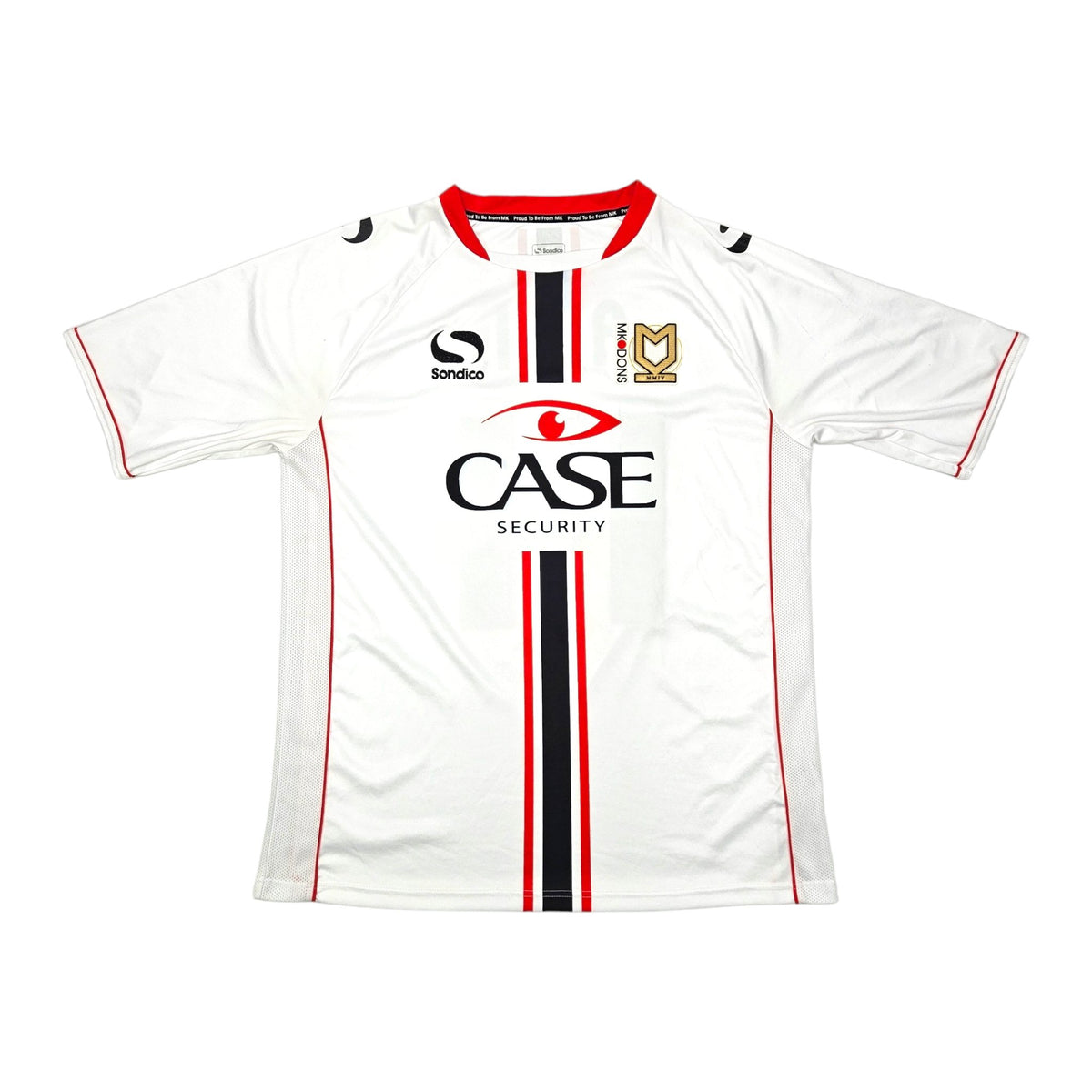 2013/14 MK Dons Home Football Shirt (L) Sondico #14 Alli - Football Finery - FF203577