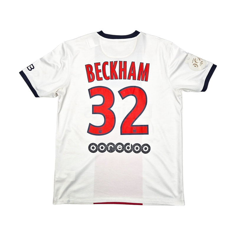 2013/14 PSG Away Football Shirt (L) Nike #32 Beckham - Football Finery - FF203770