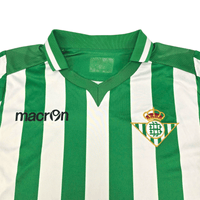 2013/14 Real Betis Home Football Shirt (M) Macron - Football Finery - FF300653