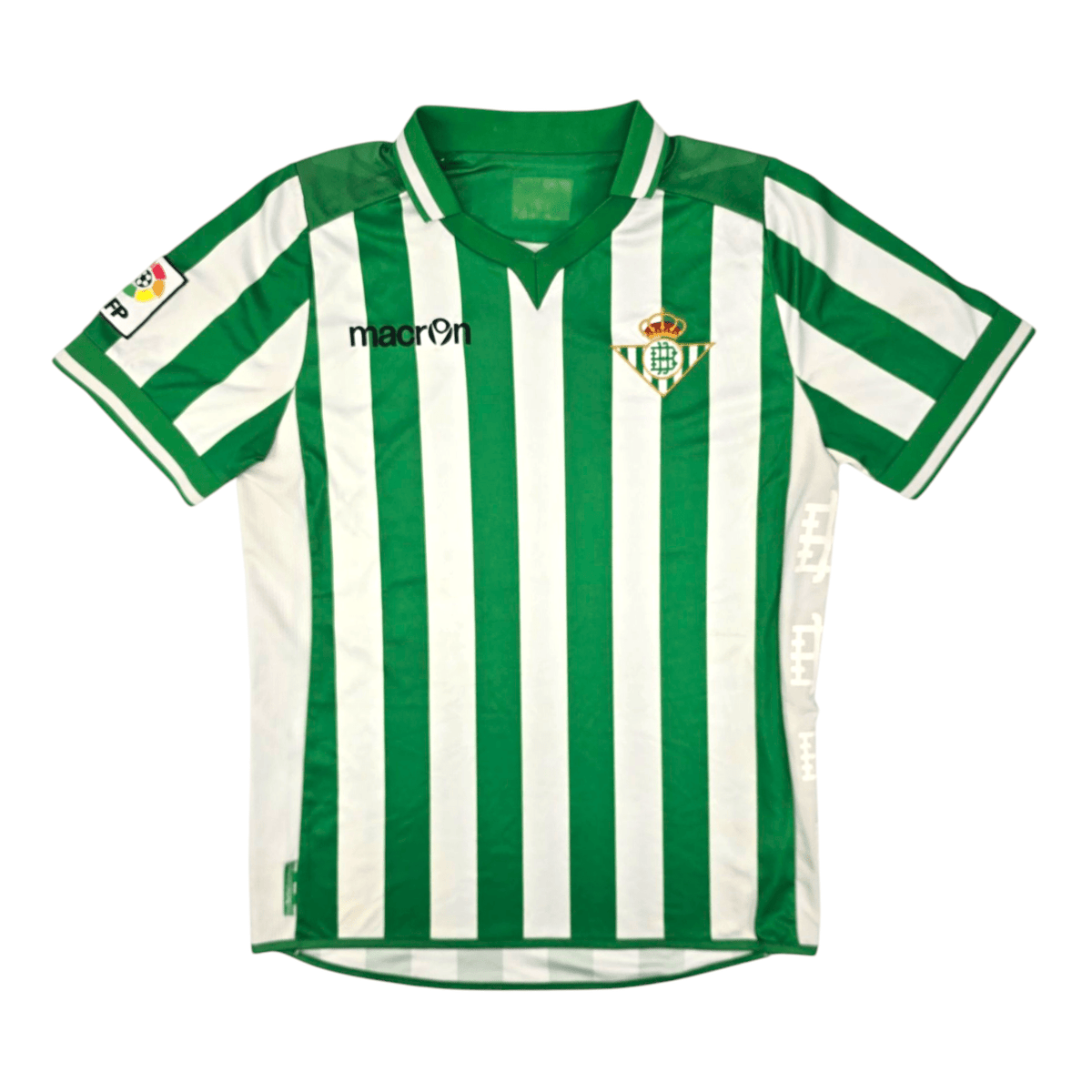 2013/14 Real Betis Home Football Shirt (M) Macron - Football Finery - FF300653