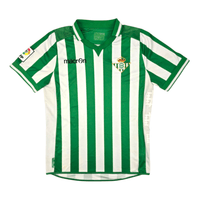 2013/14 Real Betis Home Football Shirt (M) Macron - Football Finery - FF300653