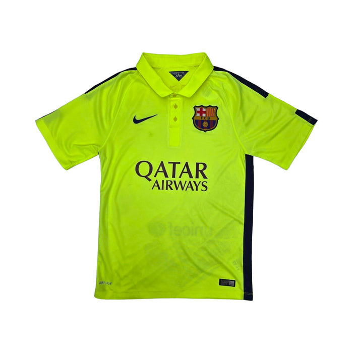 2014/15 Barcelona Third Football Shirt (S) Nike #10 Messi - Football Finery - FF203937