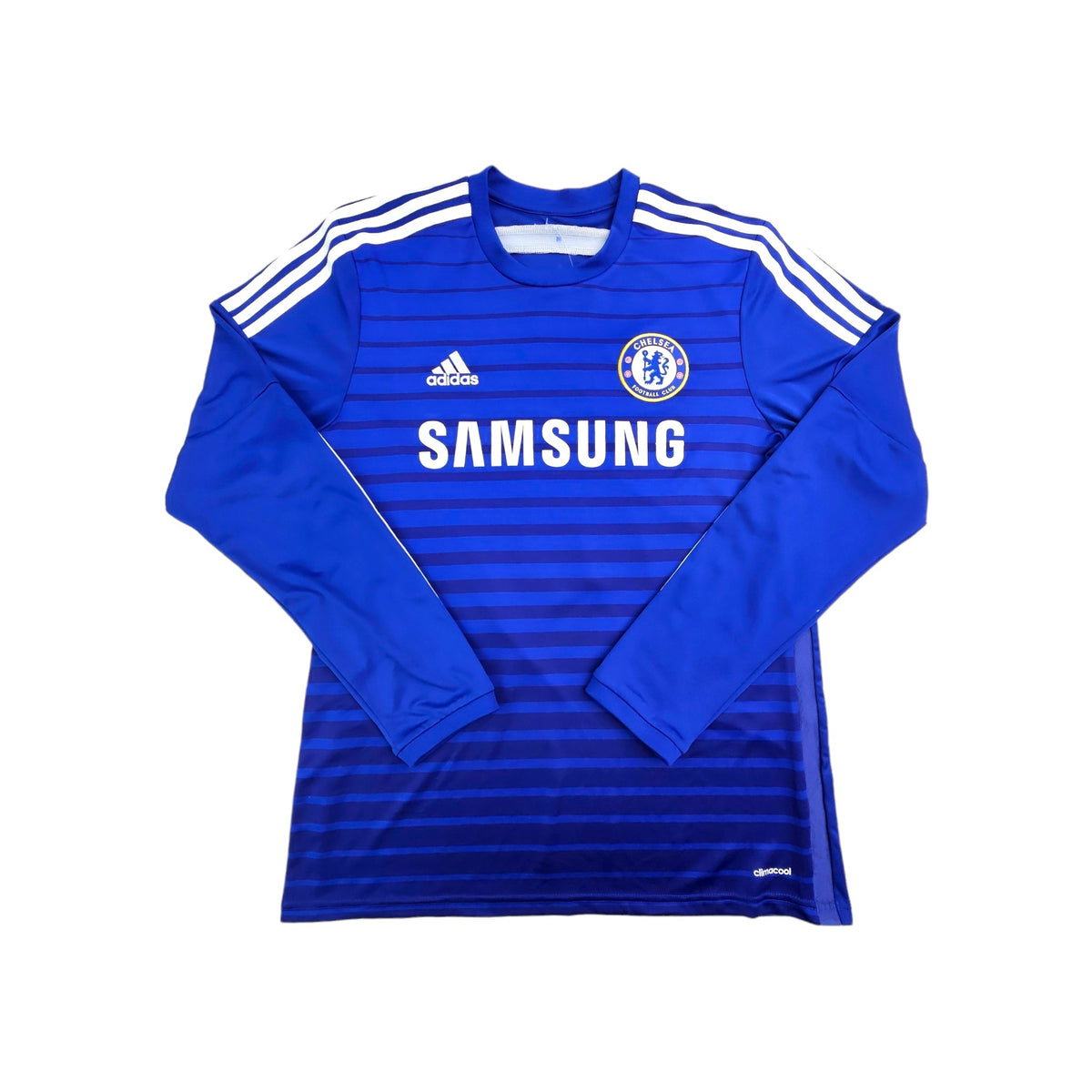 2014/15 Chelsea Home Football Shirt (M) Adidas #4 Fabregas - Football Finery - FF203693